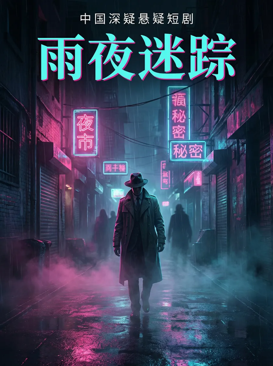 黑料六点半 悬疑追踪短剧 - 雨夜迷踪海报